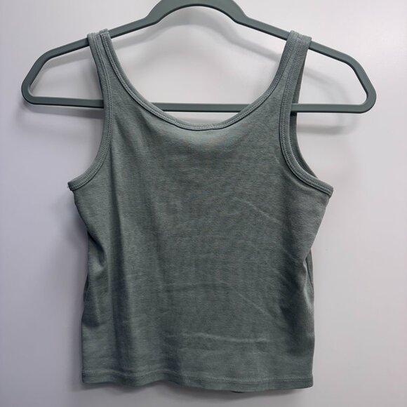 brandy melville green and blue hawaii tank - Picture 2 of 2